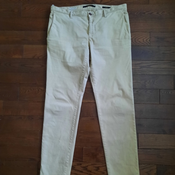 Alberto ROB DS Broken Twill Chino Pants, Slim Fit, size W33 L32, Beige colour - Picture 4 of 16